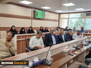 تکریم و معارفه معاون مالی، اداری و منابع انسانی دانشگاه فنی و حرفه‌ای واحد استان کرمان 10