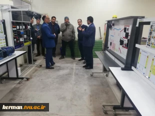 در راستای طرح تاد، صورت گرفت:
بازدید معاون هماهنگی امور اقتصادی استاندار کرمان و مدیرعامل شرکت ایپکو از دانشگاه فنی و حرفه ای استان کرمان
 2