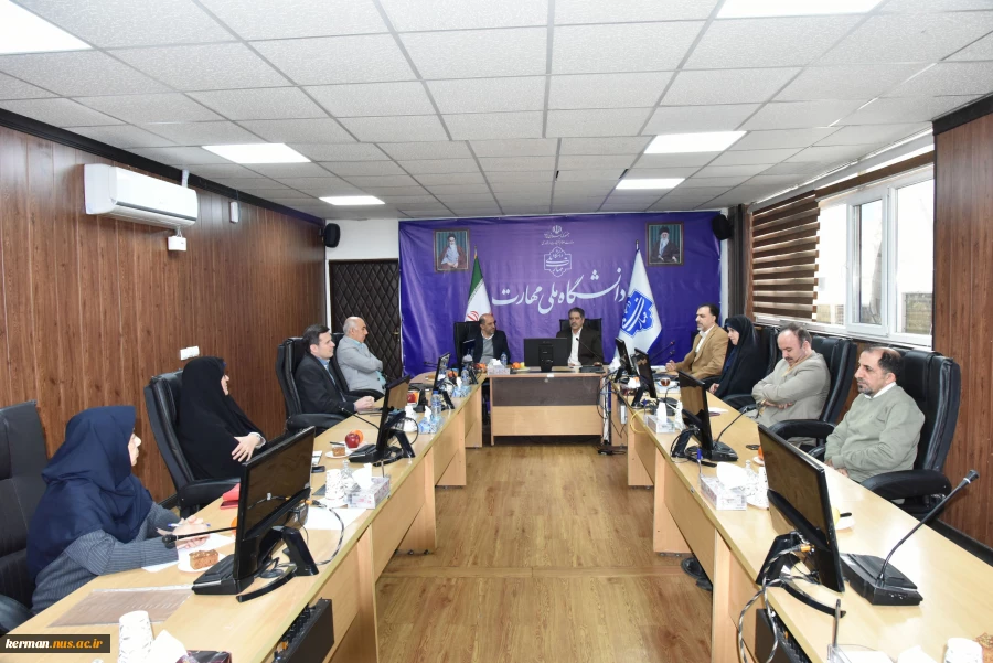 نخستین شورای برنامه‌ریزی درسی آموزشی دانشگاه ملی مهارت با حضور ریاست دانشگاه برگزار شد 2