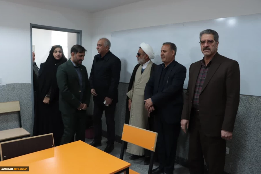 در سفر  ریاست دانشگاه ملی مهارت  به شهرستان سیرجان؛ 
ساختمان خیرساز کارگاهی _ آموزشی آموزشکده ملی مهارت دختران کوثر سیرجان  افتتاح شد 2