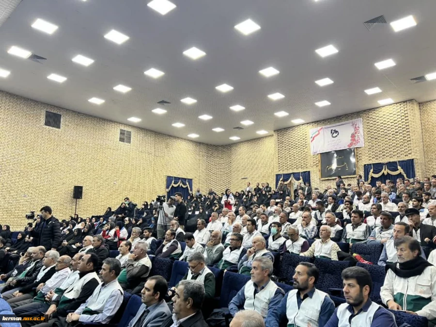 با حضور امام جمعه و نماینده ولی فقیه در استان کرمان، استاندار کرمان و سرپرست معاونت فرهنگی و دانشجویی   دانشگاه ملی مهارت:
غرس نهال به مناسبت هفته منابع طبیعی و روز درختکاری؛
در دانشگاه ملی مهارت واحد استان کرمان 2