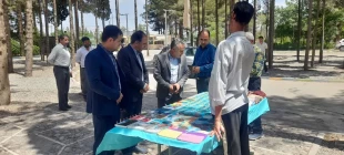 برپایی بازارچه فرهنگی و هنری در دانشکده شهید چمران کرمان به مناسبت دهه کرامت 6
