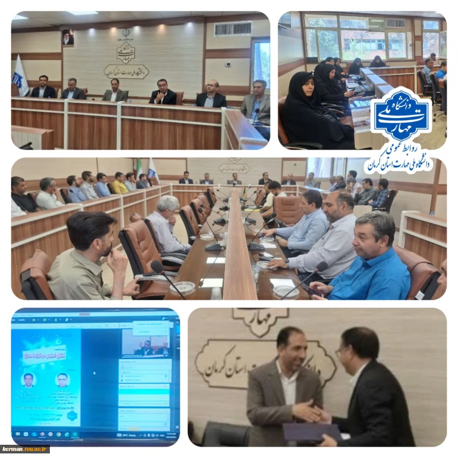رئیس دانشگاه ملی مهارت واحد استانی کرمان مدیریت فضای روانی جامعه، محیط خانه و محل کار را از الزامات عبور موفق از مرحله بحران دانست. 2