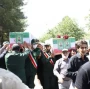 حضور دانشگاهیان دانشگاه ملی مهارت واحد استان کرمان در آئین تشییع و گرامیداشت پیکر شهدای سپاه کرمان در تجاوز اخیر رژیم غاصب صهیونیستی به کشورمان