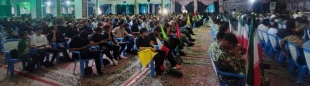 حضور دانشگاهیان دانشگاه ملی مهارت واحد استان کرمان در آئین گرامیداشت اربعین شهدای سرافراز اقتدار استان کرمان 4