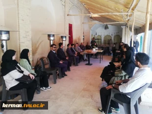 به کوشش انجمن علمی هنر مهراز برگزار شد:
 نشست تخصصی با محوریت خانه های ارزشمند تاریخی شهر کرمان 2