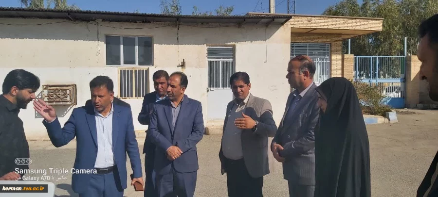 حضور رئیس دانشگاه ملی مهارت واحد استان کرمان در شورای اداری شهرستان ارزوئیه به منظور پیگیری امورات آموزشکده پسران ارزوئیه 4