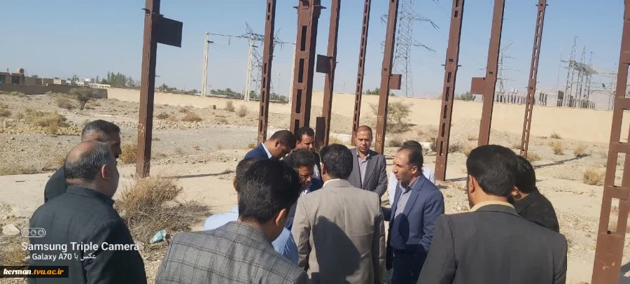 حضور رئیس دانشگاه ملی مهارت واحد استان کرمان در شورای اداری شهرستان ارزوئیه به منظور پیگیری امورات آموزشکده پسران ارزوئیه 5