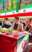حضور پیکر مطهر شهید گمنام در آموزشکده دختران کرمان 2