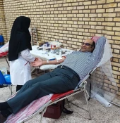 اهدای بیش از ۱۲ هزار cc خون دانشگاهیان دانشکده شهید چمران کرمان به بیماران نیازمند 3