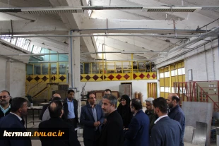 بازدید هیئت اعزامی سازمان مرکزی دانشگاه ملی مهارت از مراکز تابعه واحد استانی کرمان 7