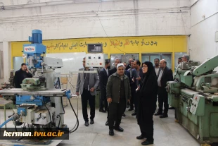 بازدید هیئت اعزامی سازمان مرکزی دانشگاه ملی مهارت از مراکز تابعه واحد استانی کرمان 8