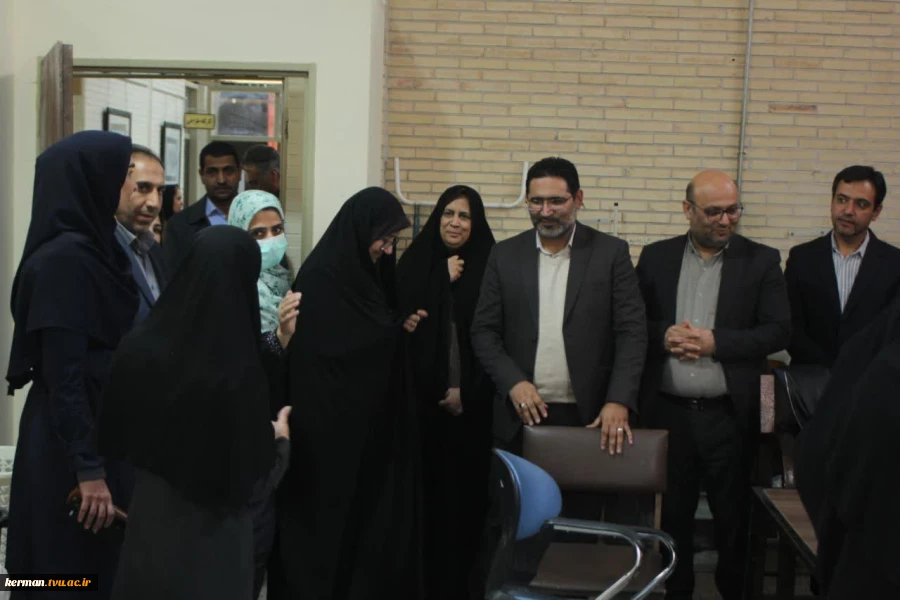 بازدید هیئت اعزامی سازمان مرکزی دانشگاه ملی مهارت از مراکز تابعه واحد استانی کرمان 10