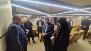 بازدید هیئت اعزامی سازمان مرکزی دانشگاه ملی مهارت از مراکز تابعه واحد استانی کرمان 13