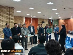 بازدید معاون فرهنگی و دانشجویی دانشگاه ملی مهارت از روند برگزاری مسابقه سازه ماکارونی در دانشگاه ملی مهارت واحد استانی کرمان 10