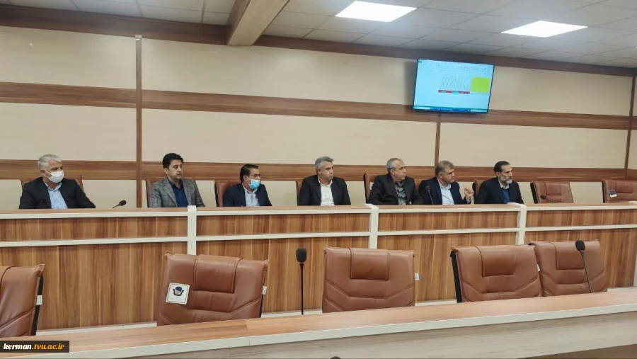 نشست آمایش رشته‌های دانشگاه ملی مهارت واحد استانی کرمان برگزار شد 3