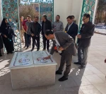 در دومین روز از ایام الله دهه مبارک فجر برگزار شد:
تجدید میثاق دانشگاهیان دانشگاه ملی مهارت واحد استانی کرمان با شهدا 2