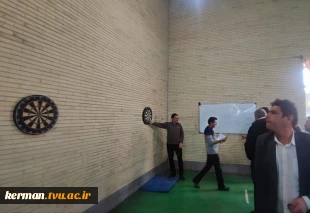 در آستانه چهل و هفتمین سالگرد پیروز انقلاب اسلامی و به مناسبت گرامیداشت ایام الله دهه فجر، برگزار شد:
مسابقات دارت کارکنان دانشگاه ملی مهارت واحد استانی کرمان  2
