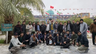 اعزام کاروانی از دانشجویان دانشگاه ملی مهارت واحد استانی کرمان به اردوی راهیان نور 2