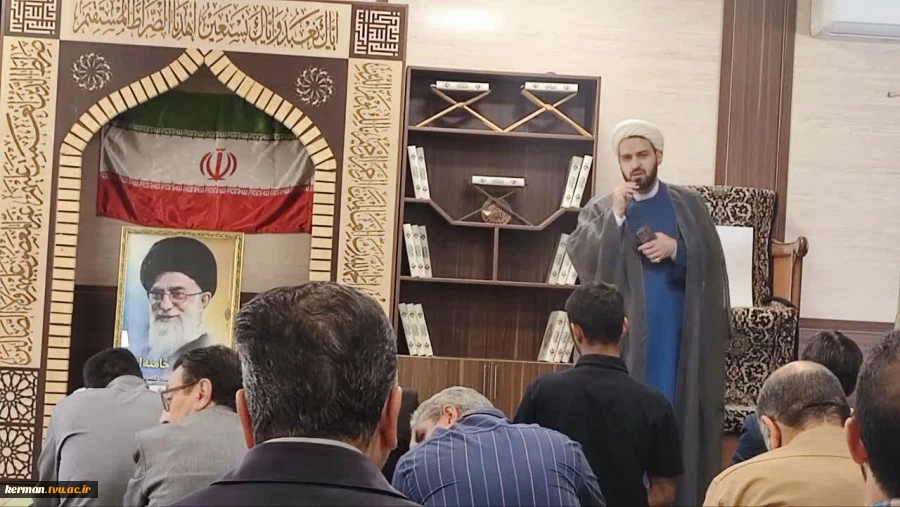 آئین بزرگداشت اربعین قاعد شهید امت  و شهدای جنگ رمضان در دانشگاه ملی مهارت واحد استانی کرمان برگزار شد 2