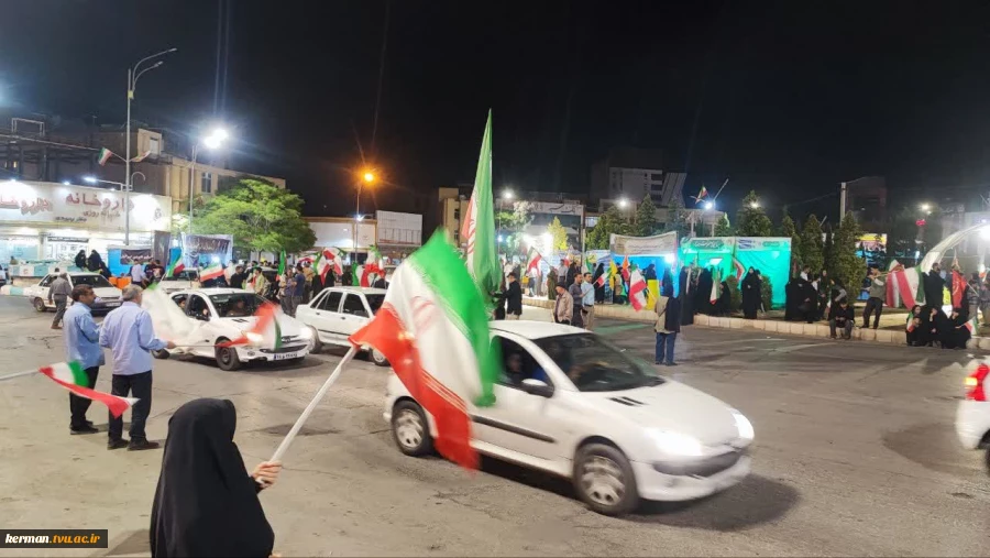 حضور دانشگاهیان ملی مهارت واحد استانی کرمان در اجتماع حماسی مردم دیار مقاومت 2