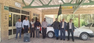 با حضور رئیس واحد استانی کرمان،  فرمانده و جانشین حوزه بسیج شهید چمران ادارات شهرستان کرمان:
ارسال آب‌های جمع‌آوری‌شده در پویش نذر آب به رزمندگان اسلام 3
