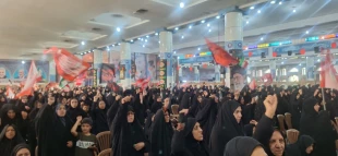 حضور دانشگاهیان ملی مهارت واحد استانی کرمان در آیین بزرگداشت آقای شهید ایران 7