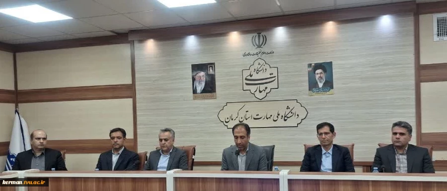 طی حکمی از سوی رئیس دانشگاه ملی مهارت واحد استانی کرمان:
معاون مالی و اداری واحد استانی کرمان، منصوب شد 3