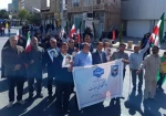 حضور معاون فرهنگی و دانشجویی دانشگاه ملی مهارت به همراه رئیس واحد استانی کرمان در رزمایش اقتدار جان‌ فدا 4