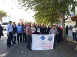حضور معاون فرهنگی و دانشجویی دانشگاه ملی مهارت به همراه رئیس واحد استانی کرمان در رزمایش اقتدار جان‌ فدا 5