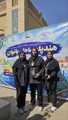 دو دانشجوی آموزشکده دختران کرمان، بر سکوی سوم هندپلو ساحلی بانوان کشور 2